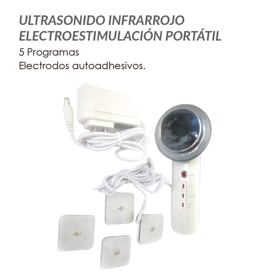 Ultrasonido infrarrojo electroestimulación portátil