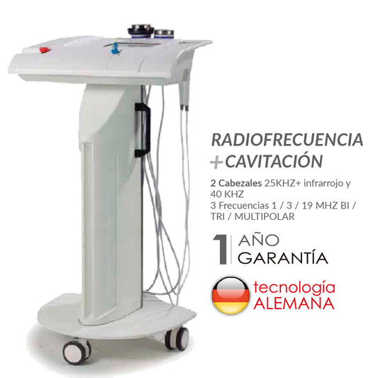 Radiofrecuencia + Cavitación